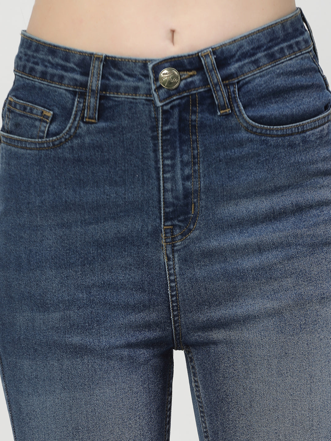 Bootcut Light Fade Stretchable Jeans - Cosmic Trio