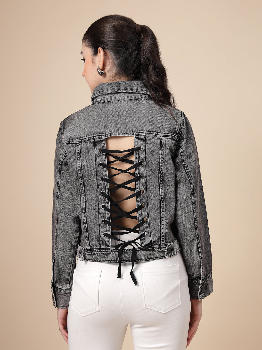 Denim Acid Washed Jacket