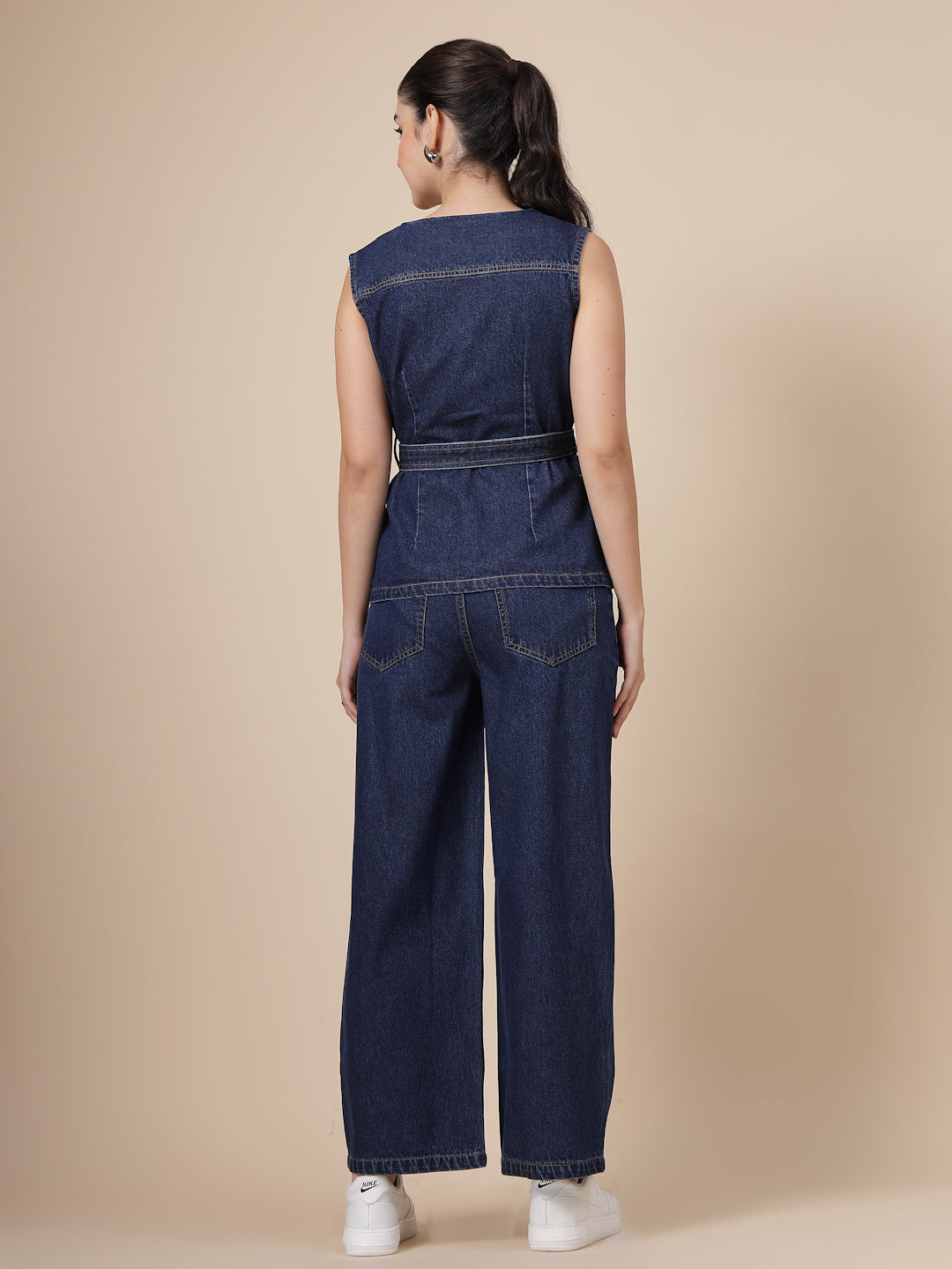 Denim Co-ord Set (Top & Trousers)