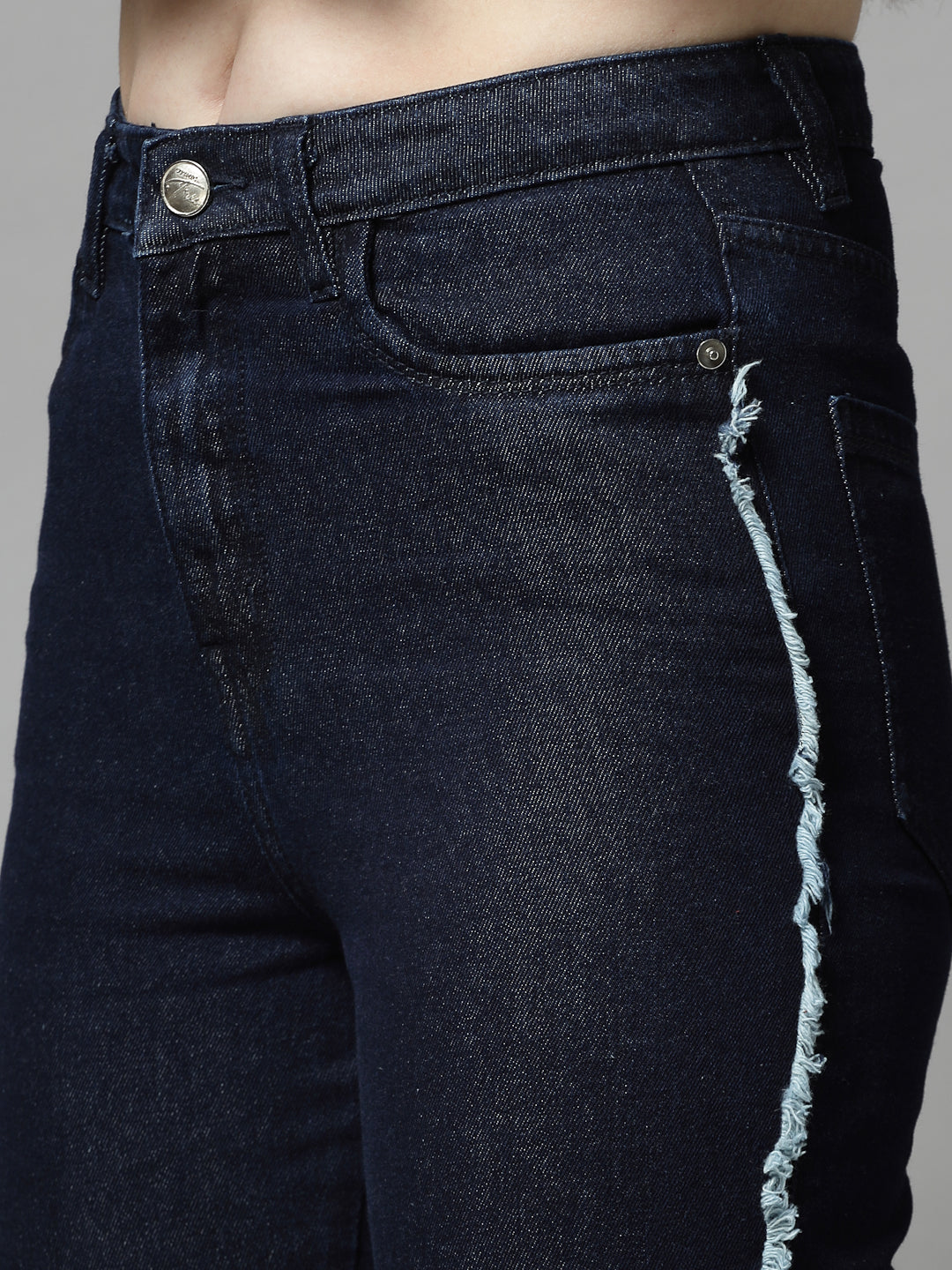 Smart High-Rise with Side Stripe Bootcut Jeans