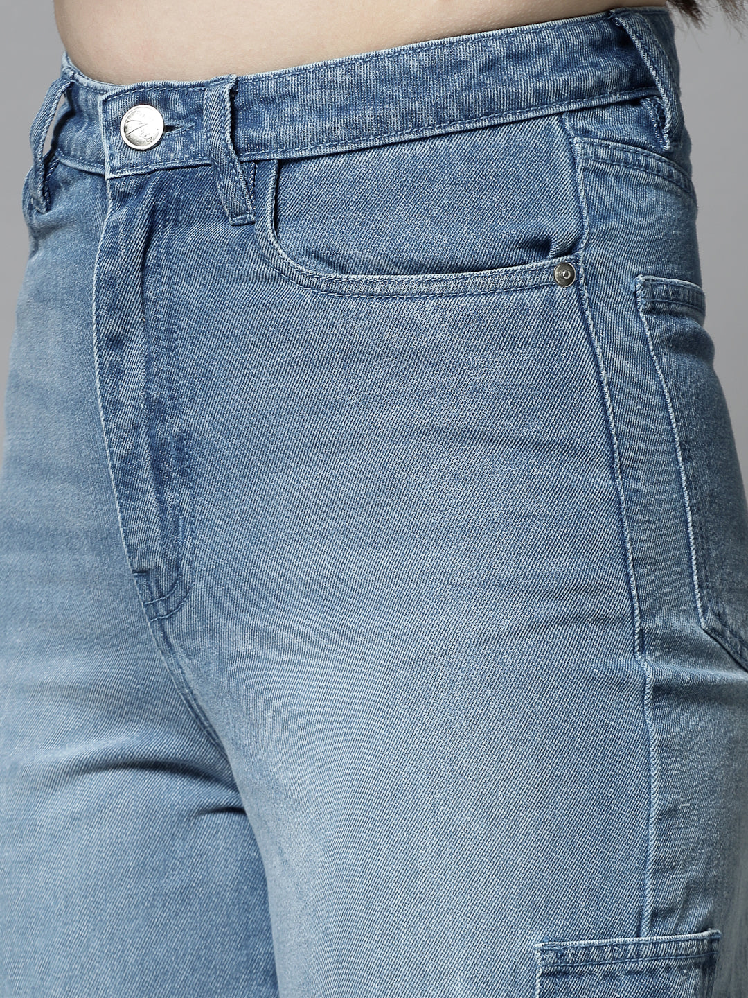 Women Smart Straight Fit High-Rise Jeans - Cosmic Trio