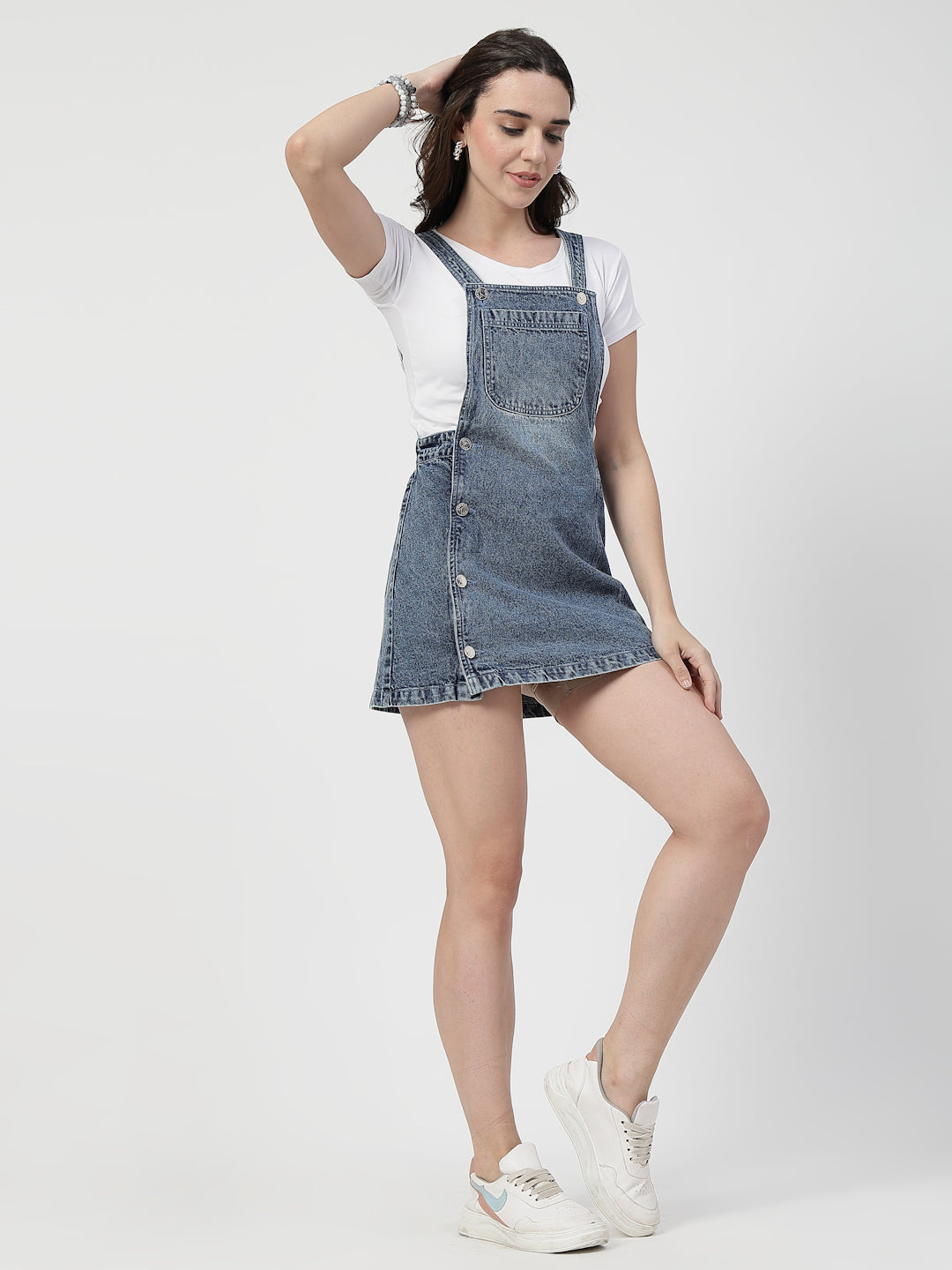 Women's Pure Cotton Dungarees