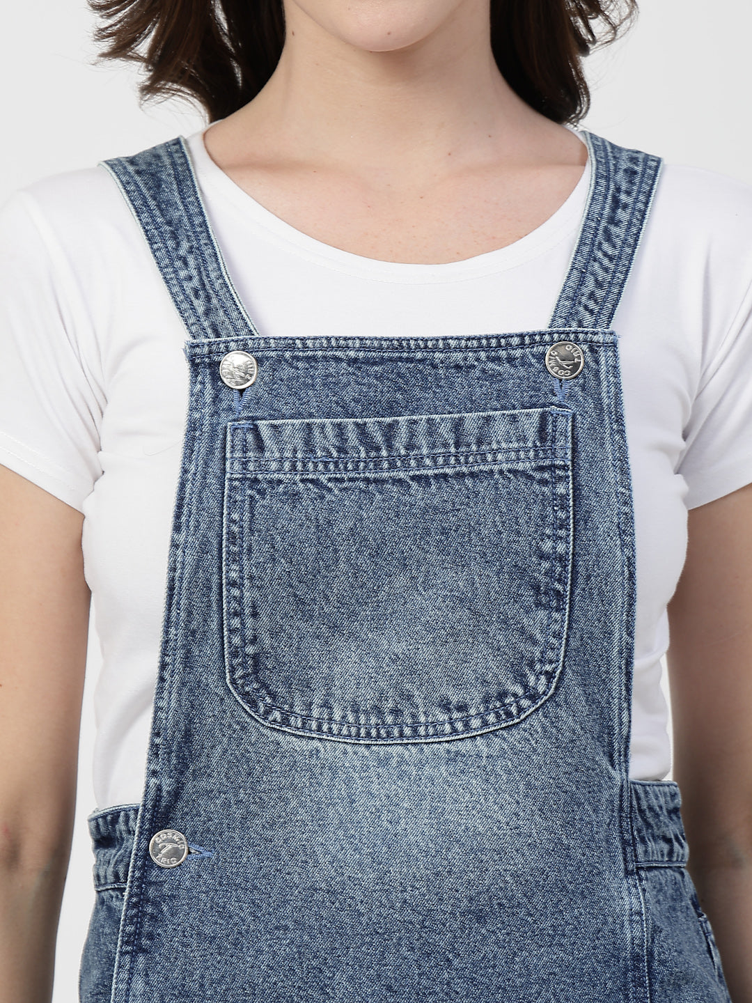 Women's Pure Cotton Dungarees
