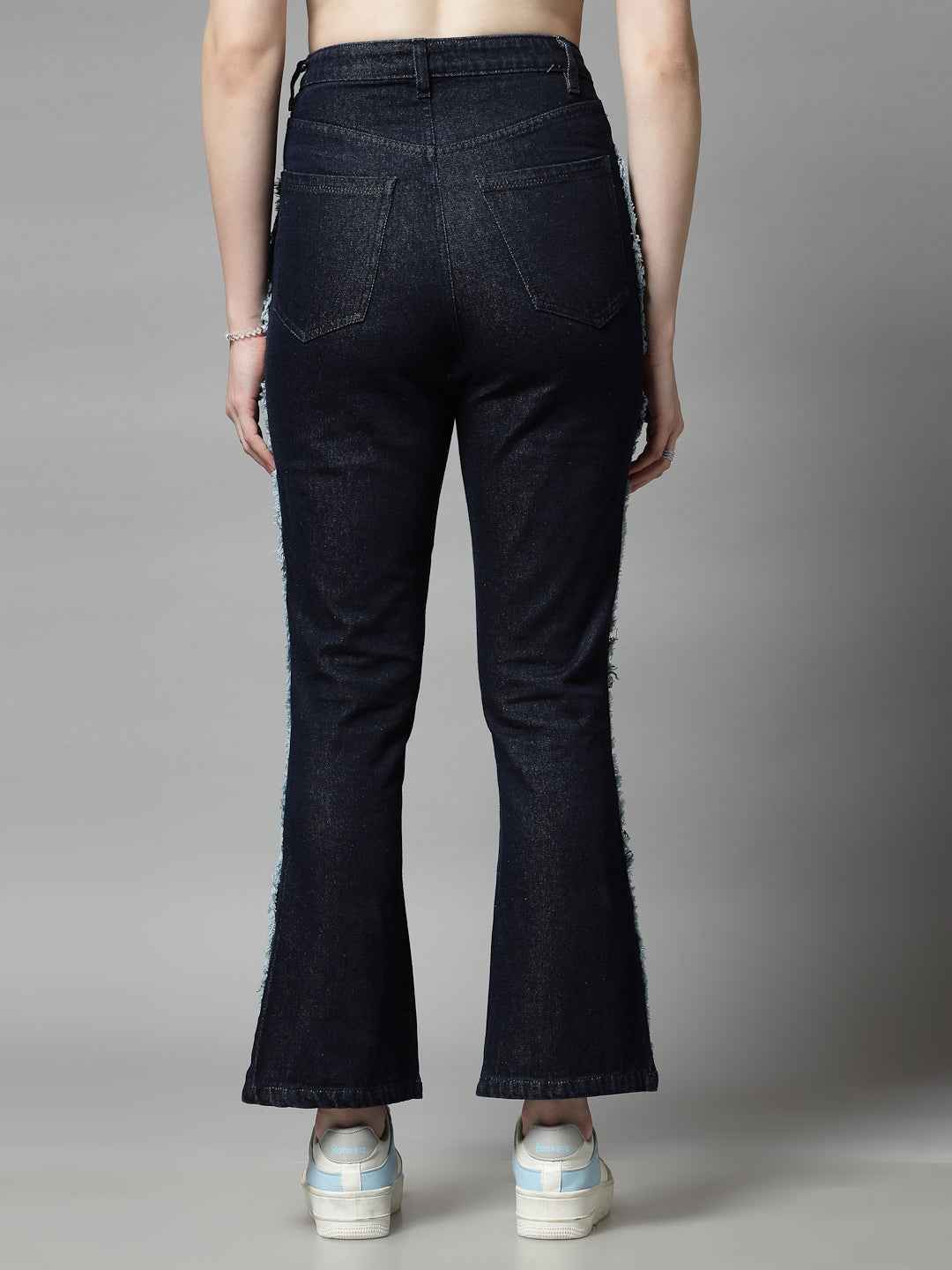 Smart High-Rise with Side Stripe Bootcut Jeans