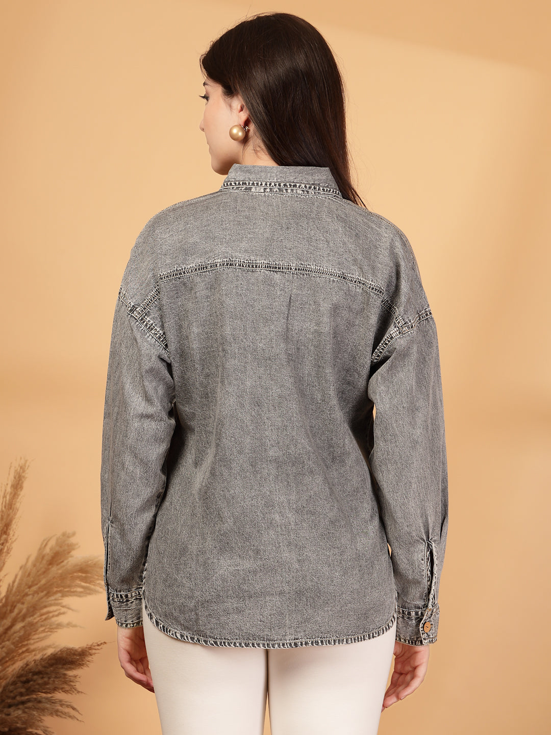 Denim Relaxed Casual Shirt